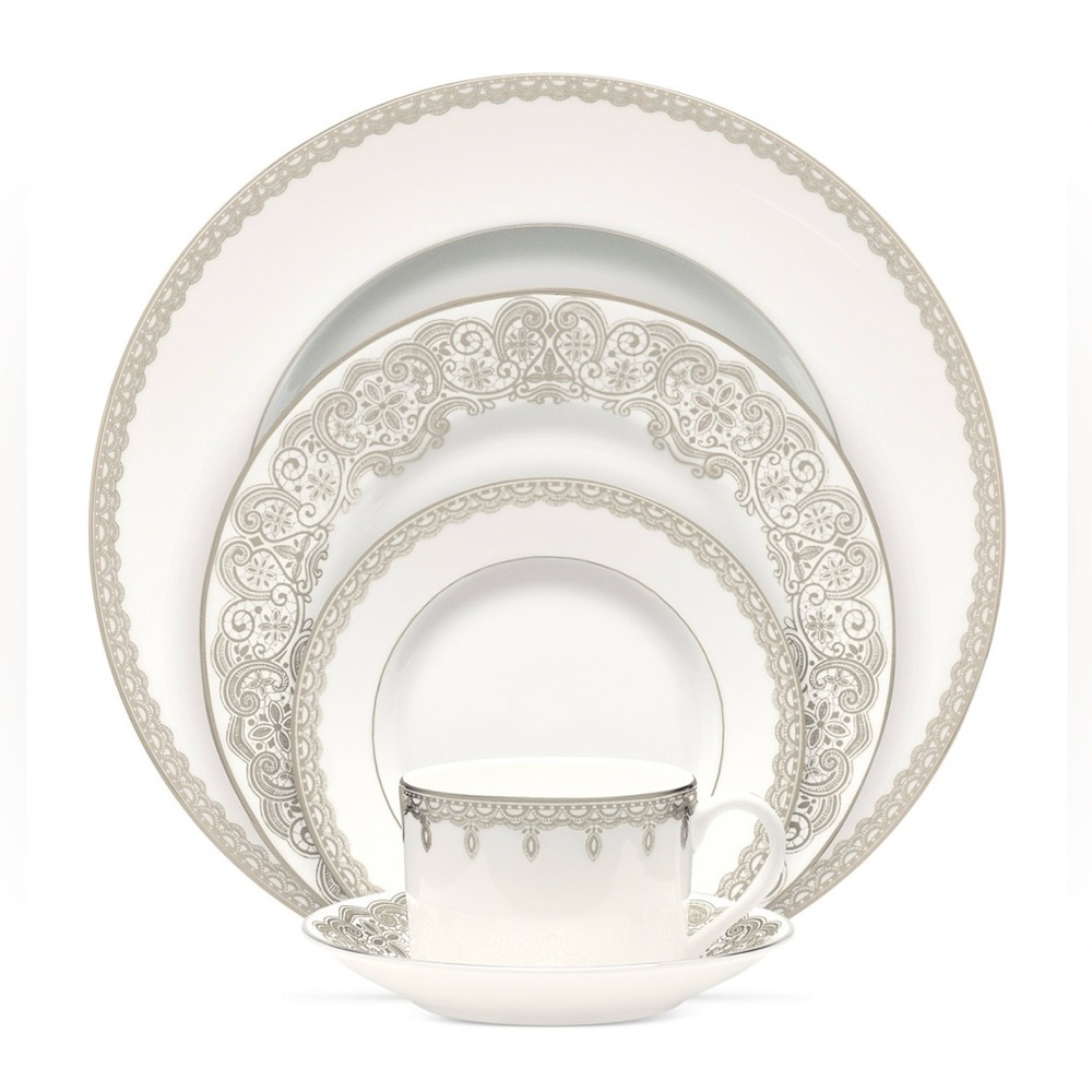 Waterford Lismore Lace 5 Piece Setting NWT